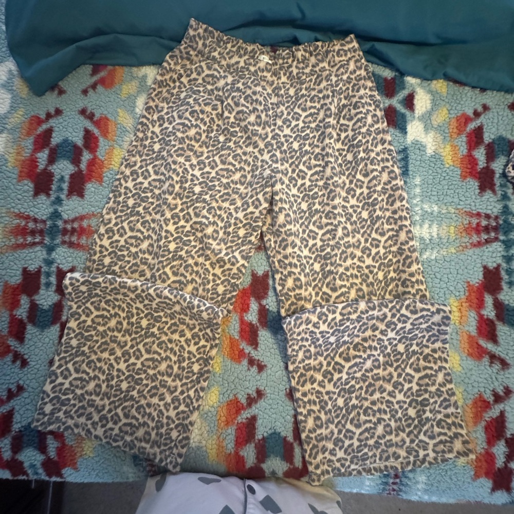 aerie wide leg sweats